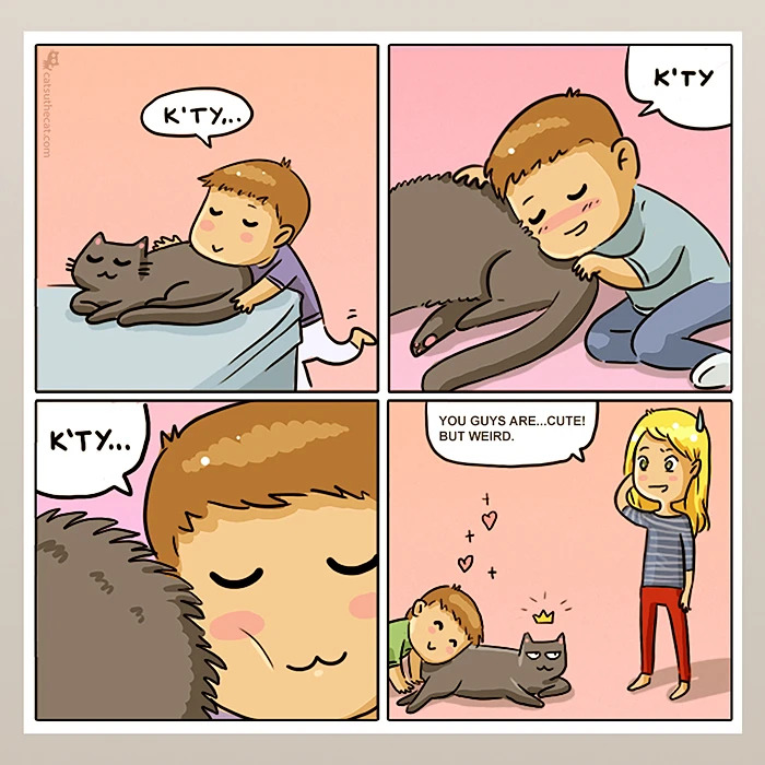 31 Comics That Cat Lovers Will Totally Relate To By This Comic Artist (New Pics) 31 Comics That Cat Lovers Will Totally Relate To By This Comic Artist (New Pics)