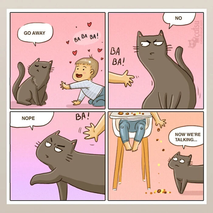 31 Comics That Cat Lovers Will Totally Relate To By This Comic Artist (New Pics) 31 Comics That Cat Lovers Will Totally Relate To By This Comic Artist (New Pics)