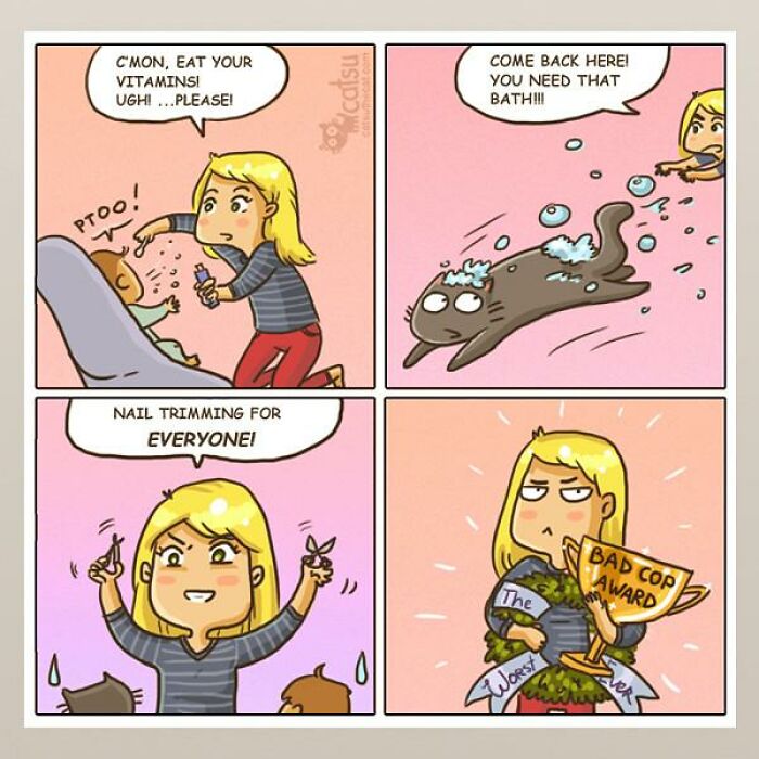 31 Comics That Cat Lovers Will Totally Relate To By This Comic Artist (New Pics) 31 Comics That Cat Lovers Will Totally Relate To By This Comic Artist (New Pics)