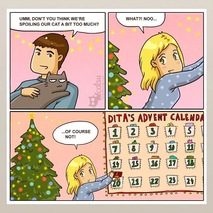 31 Comics That Cat Lovers Will Totally Relate To By This Comic Artist (New Pics) 31 Comics That Cat Lovers Will Totally Relate To By This Comic Artist (New Pics)