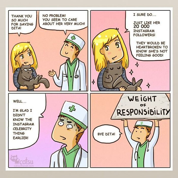 31 Comics That Cat Lovers Will Totally Relate To By This Comic Artist (New Pics) 31 Comics That Cat Lovers Will Totally Relate To By This Comic Artist (New Pics)