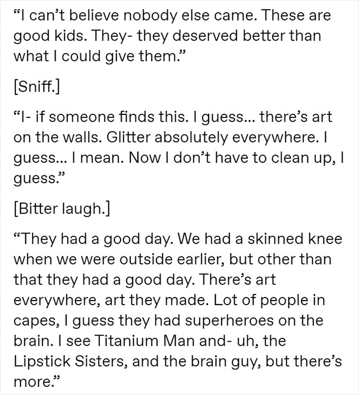 Over 75K People On Tumblr Can’t Get Enough Of This Fictional Story About A Daycare Worker Watching Over Toddlers During The End Of The World Over 75K People On Tumblr Can’t Get Enough Of This Fictional Story About A Daycare Worker Watching Over Toddlers During The End Of The World