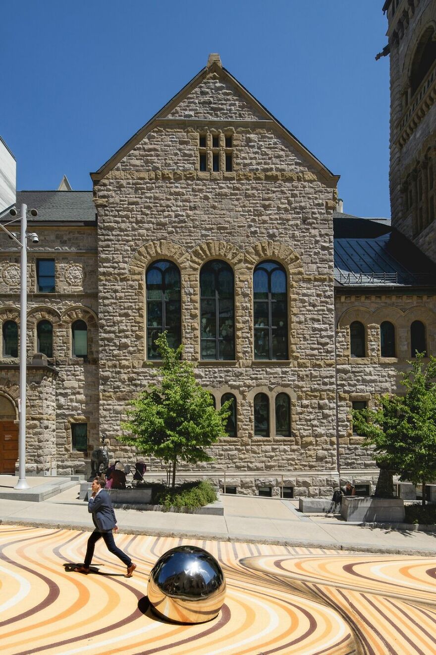 Optical Illusion Transforms A Street In Montreal Into Wavy Sand Dunes Optical Illusion Transforms A Street In Montreal Into Wavy Sand Dunes