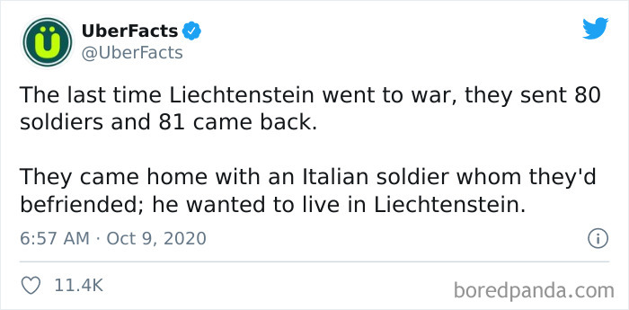 40 Random And Fascinating Facts About Our World You Might Not Have Heard Of, By UberFacts 40 Random And Fascinating Facts About Our World You Might Not Have Heard Of, By UberFacts