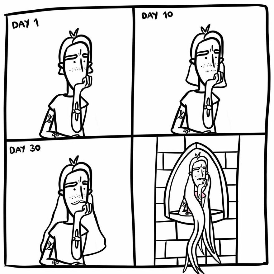 My 50 Comics Represent The Common Everyday Struggles Of 2020