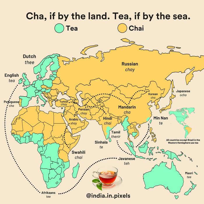 30 Unusual Maps People Shared On This Group That Might Change Your Perspective On Things