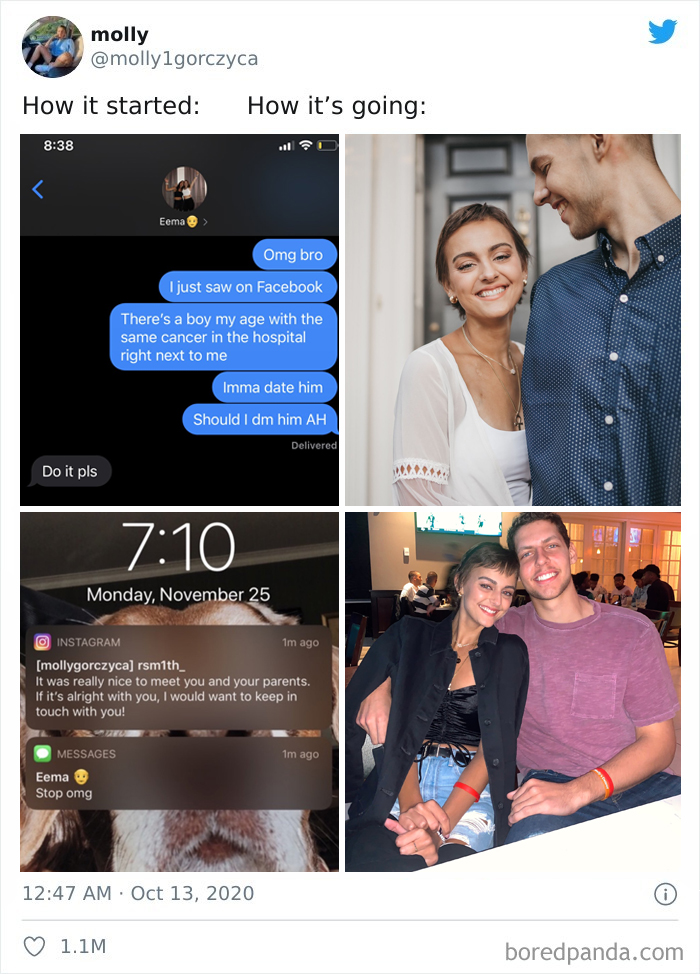 People Take ‘How It Started Vs. How It’s Going’ Challenge To Another Level Of Wholesomeness By Sharing Their Cancer Stories (30 Pics) People Take ‘How It Started Vs. How It’s Going’ Challenge To Another Level Of Wholesomeness By Sharing Their Cancer Stories (30 Pics)