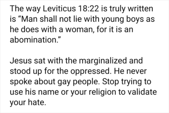 People On Social Media Point Out That The Bible Was Translated Wrong And Didn’t Say Anything About Homosexuality People On Social Media Point Out That The Bible Was Translated Wrong And Didn’t Say Anything About Homosexuality