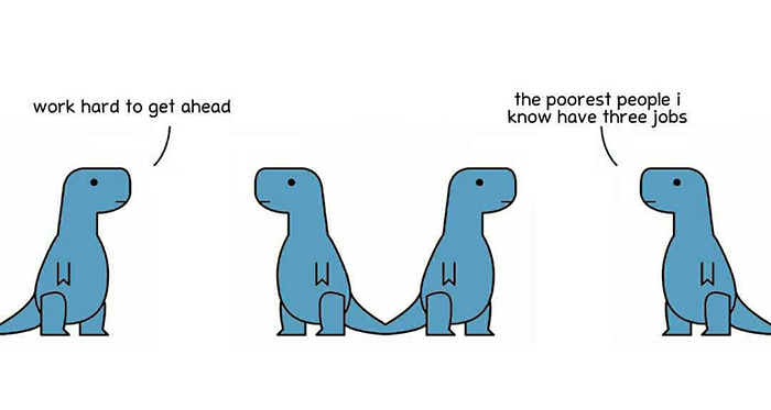 Explore Mental Health and Life Through Honest Dinosaur Comic Strips Explore Mental Health and Life Through Honest Dinosaur Comic Strips