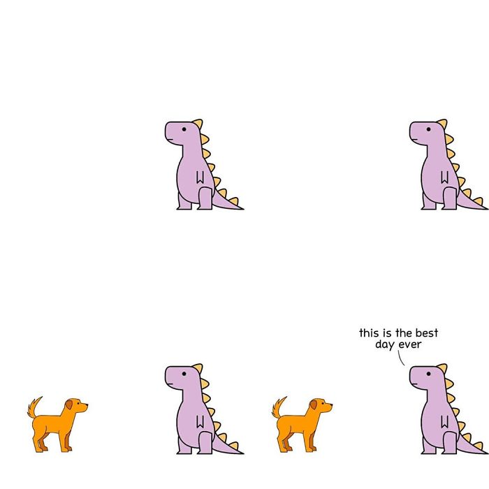 Explore Mental Health and Life Through Honest Dinosaur Comic Strips Explore Mental Health and Life Through Honest Dinosaur Comic Strips