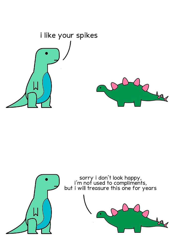 Explore Mental Health and Life Through Honest Dinosaur Comic Strips Explore Mental Health and Life Through Honest Dinosaur Comic Strips