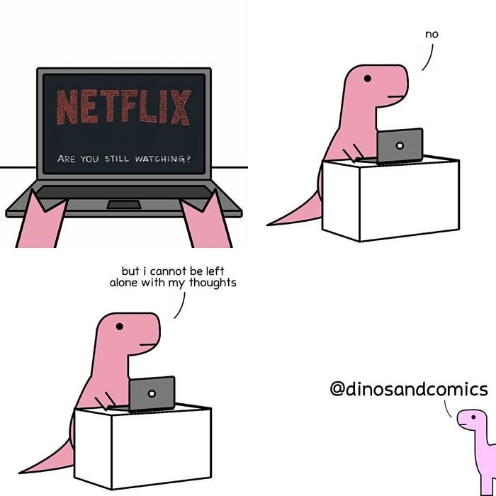 Explore Mental Health and Life Through Honest Dinosaur Comic Strips Explore Mental Health and Life Through Honest Dinosaur Comic Strips