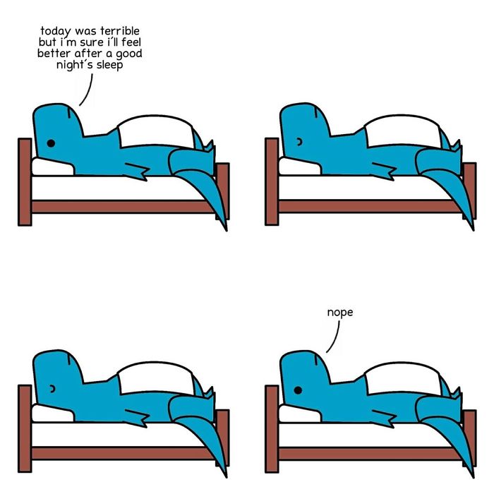 Explore Mental Health and Life Through Honest Dinosaur Comic Strips Explore Mental Health and Life Through Honest Dinosaur Comic Strips