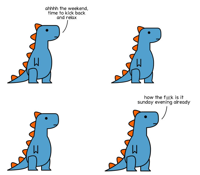 Explore Mental Health and Life Through Honest Dinosaur Comic Strips Explore Mental Health and Life Through Honest Dinosaur Comic Strips