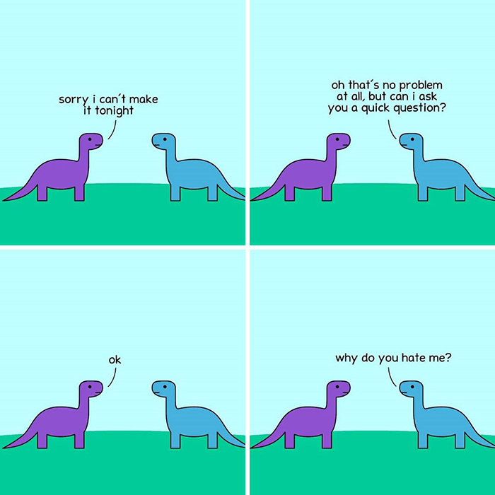 Explore Mental Health and Life Through Honest Dinosaur Comic Strips Explore Mental Health and Life Through Honest Dinosaur Comic Strips