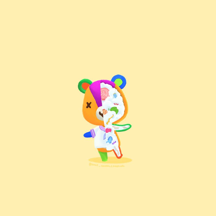 I Dissected Animal Crossing Characters (14 Pics) I Dissected Animal Crossing Characters (14 Pics)