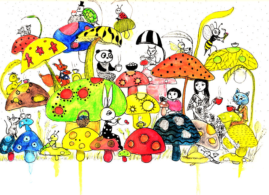 I Tried To Draw My Childhood Drawings Again 30 Years Later (12 Pics) I Tried To Draw My Childhood Drawings Again 30 Years Later (12 Pics)