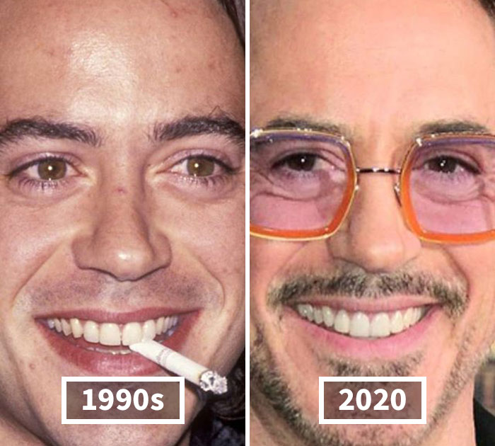This Instagram Account Points Out How Much Celebrity Faces Have Changed Over The Years And Here Are 30 Of The Transformations