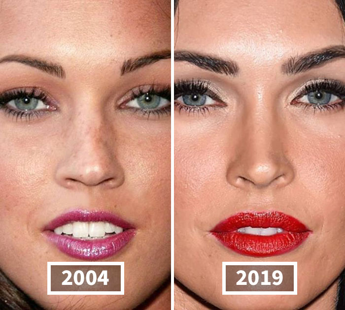 This Instagram Account Points Out How Much Celebrity Faces Have Changed Over The Years And Here Are 30 Of The Transformations