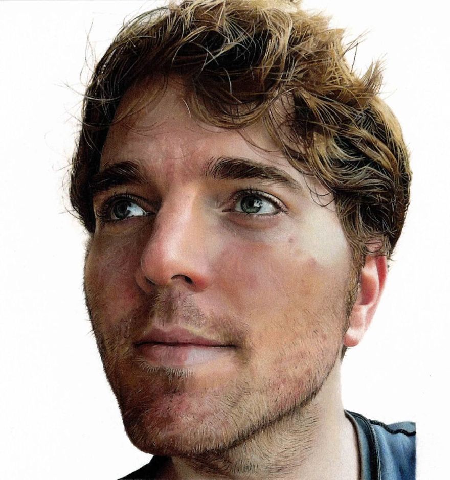 Artist Uses Colored Pencils To Create These Hyper-Realistic Portraits (19 Pics) Artist Uses Colored Pencils To Create These Hyper-Realistic Portraits (19 Pics)