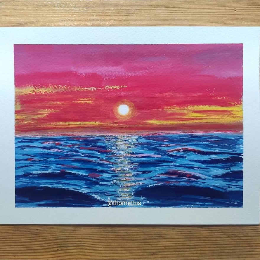 I&#8217;ve Challenged Myself To Draw A Gouache Painting A Day, Here&#8217;s The Final Part (50 New Pics)