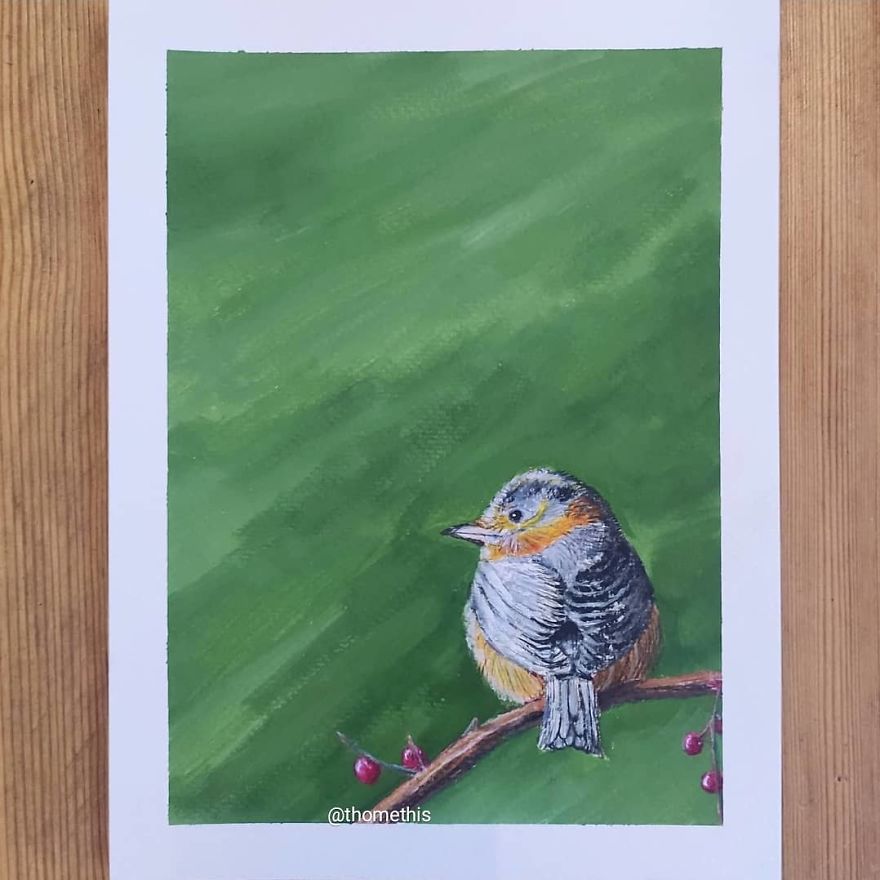 I&#8217;ve Challenged Myself To Draw A Gouache Painting A Day, Here&#8217;s The Final Part (50 New Pics)