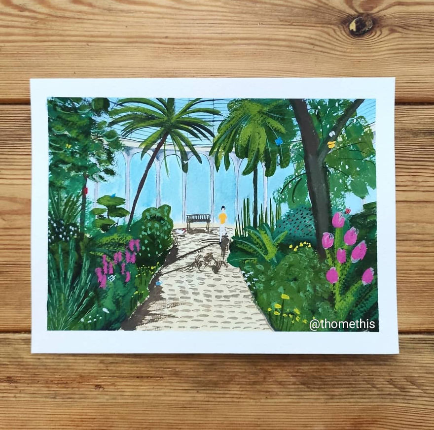 I&#8217;ve Challenged Myself To Draw A Gouache Painting A Day, Here&#8217;s The Final Part (50 New Pics)