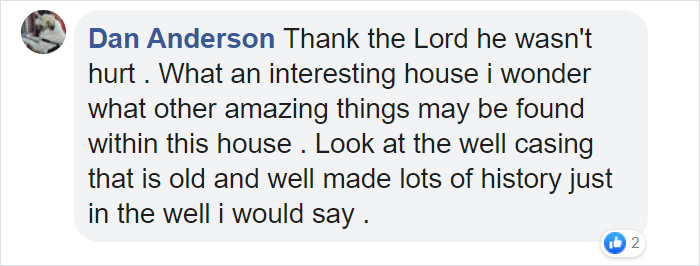 Man Discovers Secret 30 ft Well Inside His Friend’s 1843 House After Breaking Through The Floorboards Man Discovers Secret 30 ft Well Inside His Friend’s 1843 House After Breaking Through The Floorboards