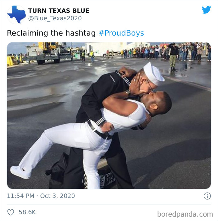 White Supremacist Group Makes The #ProudBoys Hashtag A Thing, The Gay Community Hijacks It White Supremacist Group Makes The #ProudBoys Hashtag A Thing, The Gay Community Hijacks It