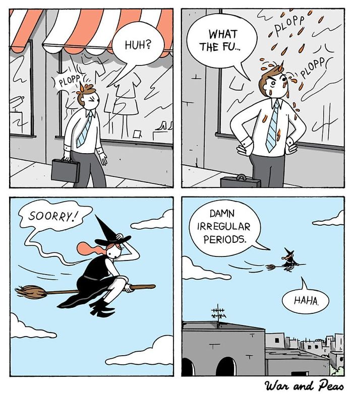 45 Humorous Comics With Unexpected Plot Twists By War And Peas (New Comics) 45 Humorous Comics With Unexpected Plot Twists By War And Peas (New Comics)