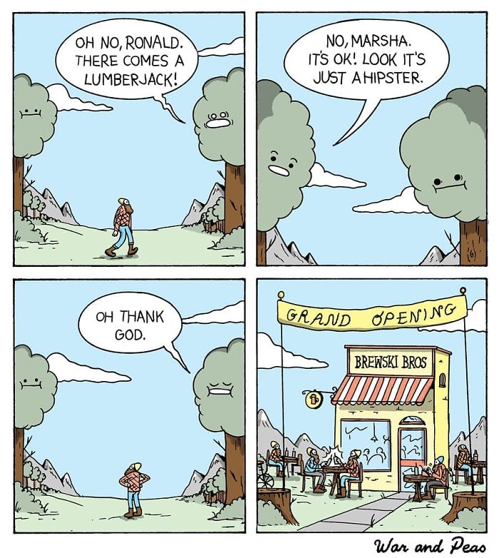 45 Humorous Comics With Unexpected Plot Twists By War And Peas (New Comics) 45 Humorous Comics With Unexpected Plot Twists By War And Peas (New Comics)