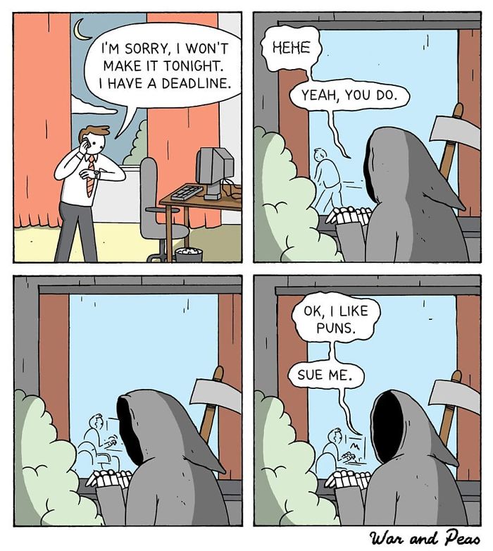 45 Humorous Comics With Unexpected Plot Twists By War And Peas (New Comics) 45 Humorous Comics With Unexpected Plot Twists By War And Peas (New Comics)