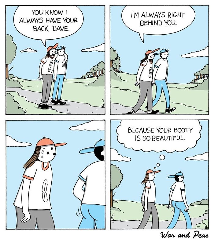 45 Humorous Comics With Unexpected Plot Twists By War And Peas (New Comics) 45 Humorous Comics With Unexpected Plot Twists By War And Peas (New Comics)