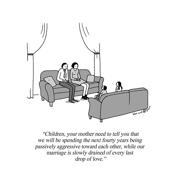 45 Humorous Comics With Unexpected Plot Twists By War And Peas (New Comics) 45 Humorous Comics With Unexpected Plot Twists By War And Peas (New Comics)