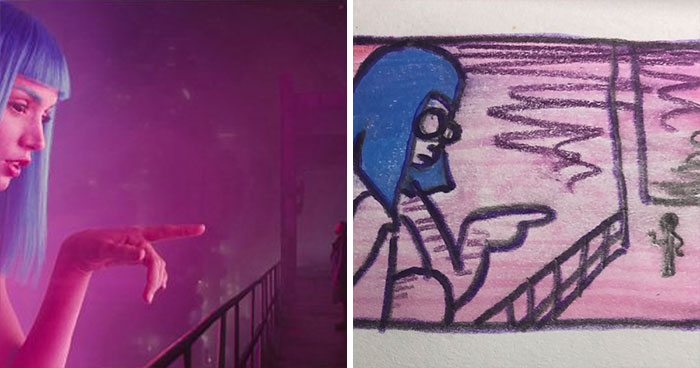 Girl On Twitter Is Drawing Various Movie Scenes Other Users Shared Under Her Post, And It’s Cracking People Up (31 Pics) Girl On Twitter Is Drawing Various Movie Scenes Other Users Shared Under Her Post, And It’s Cracking People Up (31 Pics)