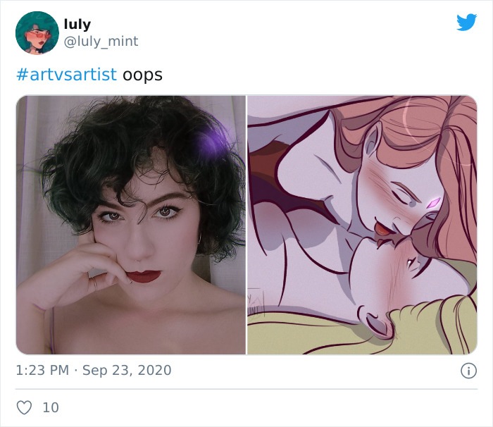 45 Of The Best Responses To The “Art Vs. Artist” Challenge 45 Of The Best Responses To The “Art Vs. Artist” Challenge