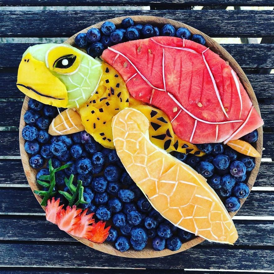 I Turn Food Into Art To Make My Sons Eat More Fruit And Veggies (70 Pics) I Turn Food Into Art To Make My Sons Eat More Fruit And Veggies (70 Pics)