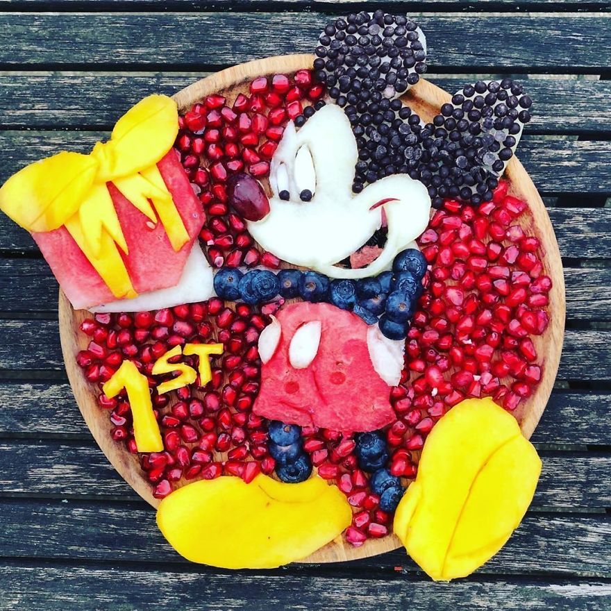 I Turn Food Into Art To Make My Sons Eat More Fruit And Veggies (70 Pics) I Turn Food Into Art To Make My Sons Eat More Fruit And Veggies (70 Pics)