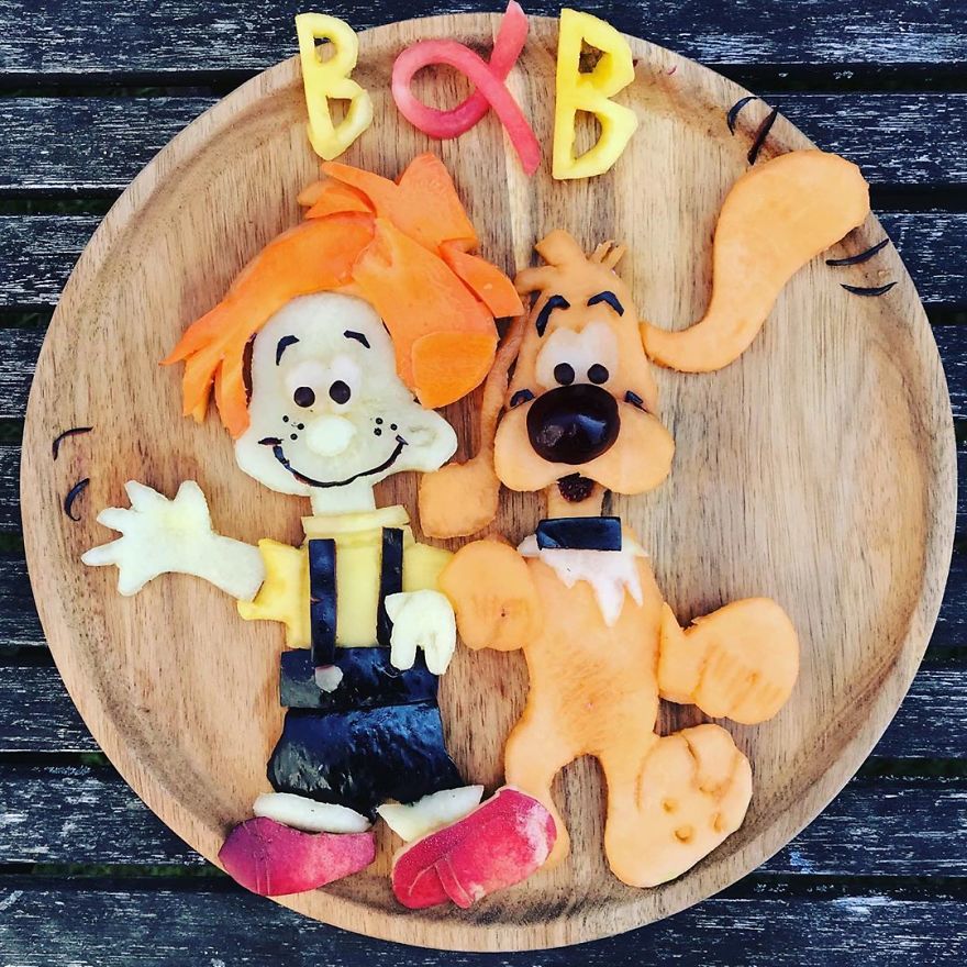 I Turn Food Into Art To Make My Sons Eat More Fruit And Veggies (70 Pics) I Turn Food Into Art To Make My Sons Eat More Fruit And Veggies (70 Pics)