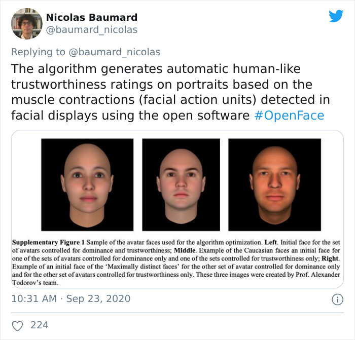New AI Tells If A Person Is Perceived As ‘Trustworthy’ Based On Their Face And Some People Find It Problematic New AI Tells If A Person Is Perceived As ‘Trustworthy’ Based On Their Face And Some People Find It Problematic