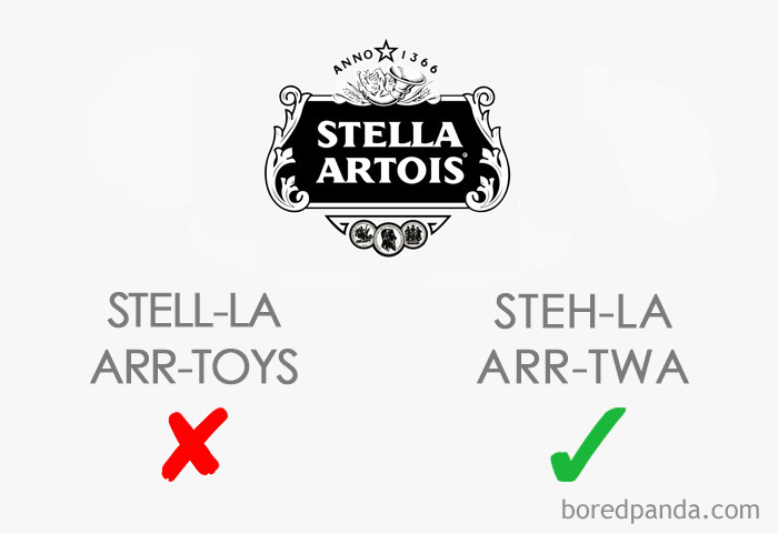 13 Popular Brand Names You Are Probably Pronouncing Wrong 13 Popular Brand Names You Are Probably Pronouncing Wrong