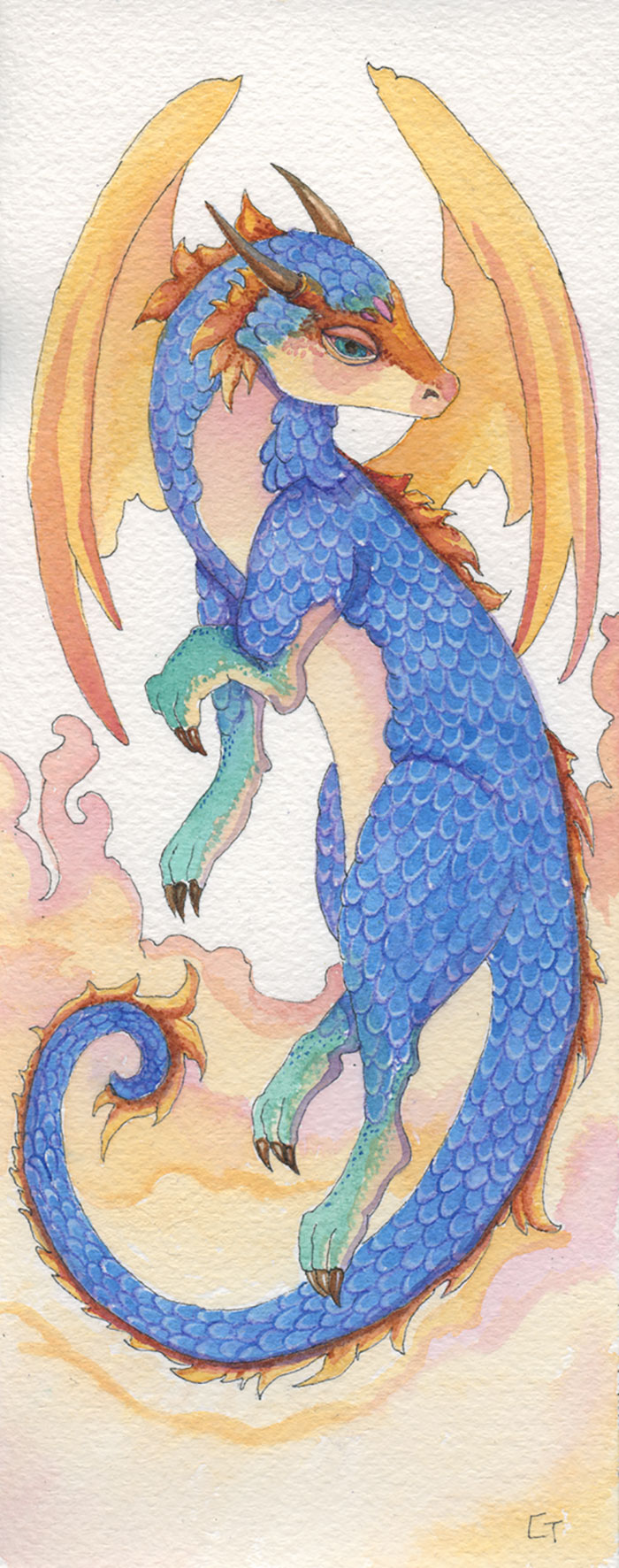 Painting Helps Me To Manage Daily Life With Schizophrenia, Here Are My 16 Dragons In Watercolor (16 Pics) Painting Helps Me To Manage Daily Life With Schizophrenia, Here Are My 16 Dragons In Watercolor (16 Pics)