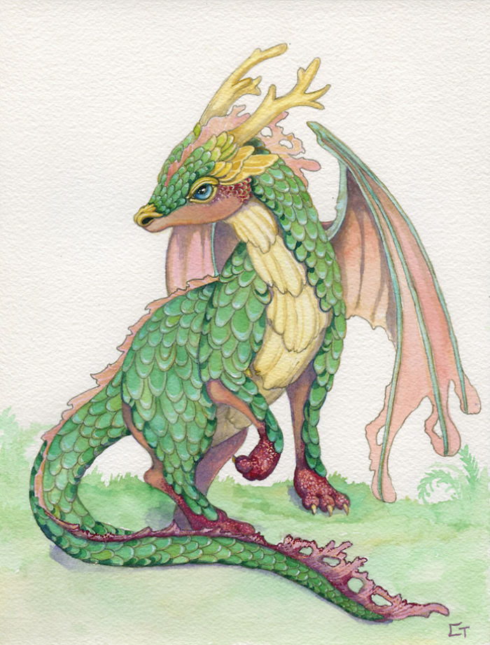 Painting Helps Me To Manage Daily Life With Schizophrenia, Here Are My 16 Dragons In Watercolor (16 Pics) Painting Helps Me To Manage Daily Life With Schizophrenia, Here Are My 16 Dragons In Watercolor (16 Pics)