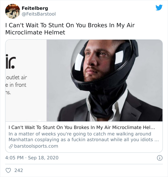 Someone Designed This Bizarre $199 Coronavirus Protection Helmet And People Are Confused Someone Designed This Bizarre $199 Coronavirus Protection Helmet And People Are Confused