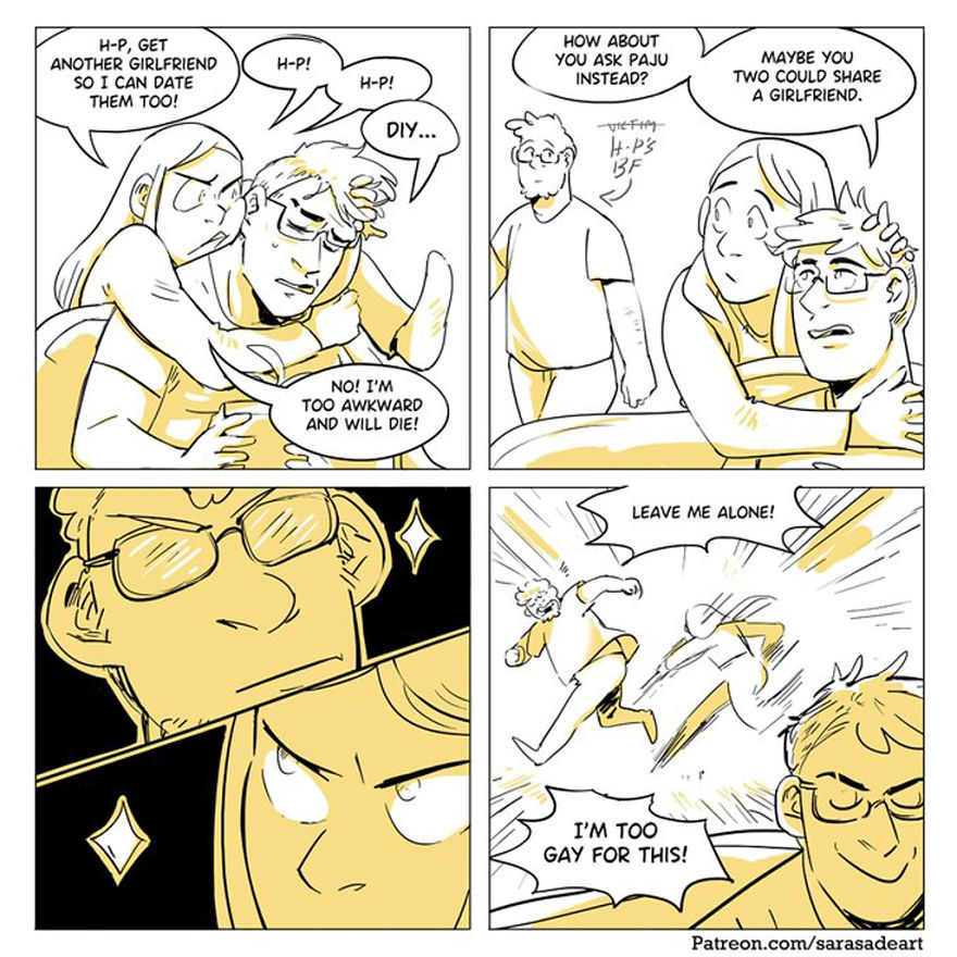 Artist Illustrates What Living In A Polyamorous Relationship Looks Like Artist Illustrates What Living In A Polyamorous Relationship Looks Like