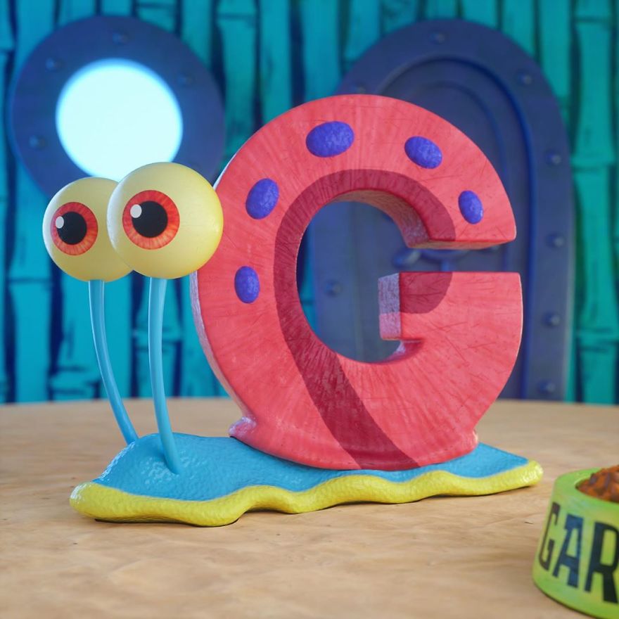 This Artist Illustrated The Alphabet Using Cartoon Characters (26 Pics) This Artist Illustrated The Alphabet Using Cartoon Characters (26 Pics)