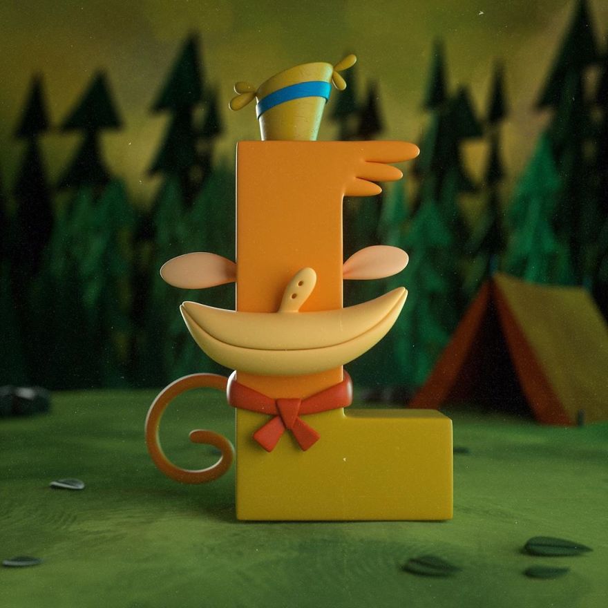 This Artist Illustrated The Alphabet Using Cartoon Characters (26 Pics) This Artist Illustrated The Alphabet Using Cartoon Characters (26 Pics)