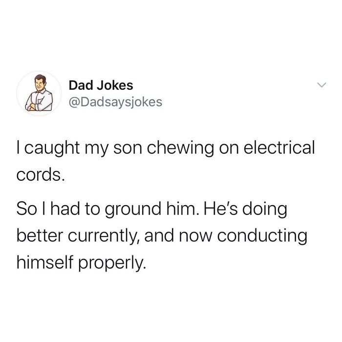 30 Of The Funniest Dad Jokes From This Account Dedicated Entirely To Them (New Pics) 30 Of The Funniest Dad Jokes From This Account Dedicated Entirely To Them (New Pics)