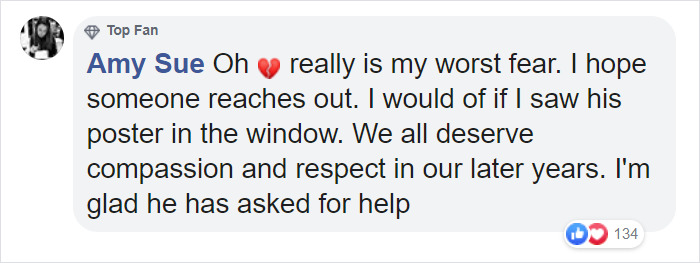 75 Y.O. Man Puts Poster In Window Asking For Friends After Wife Dies 75 Y.O. Man Puts Poster In Window Asking For Friends After Wife Dies