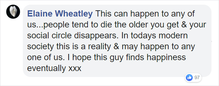 75 Y.O. Man Puts Poster In Window Asking For Friends After Wife Dies 75 Y.O. Man Puts Poster In Window Asking For Friends After Wife Dies